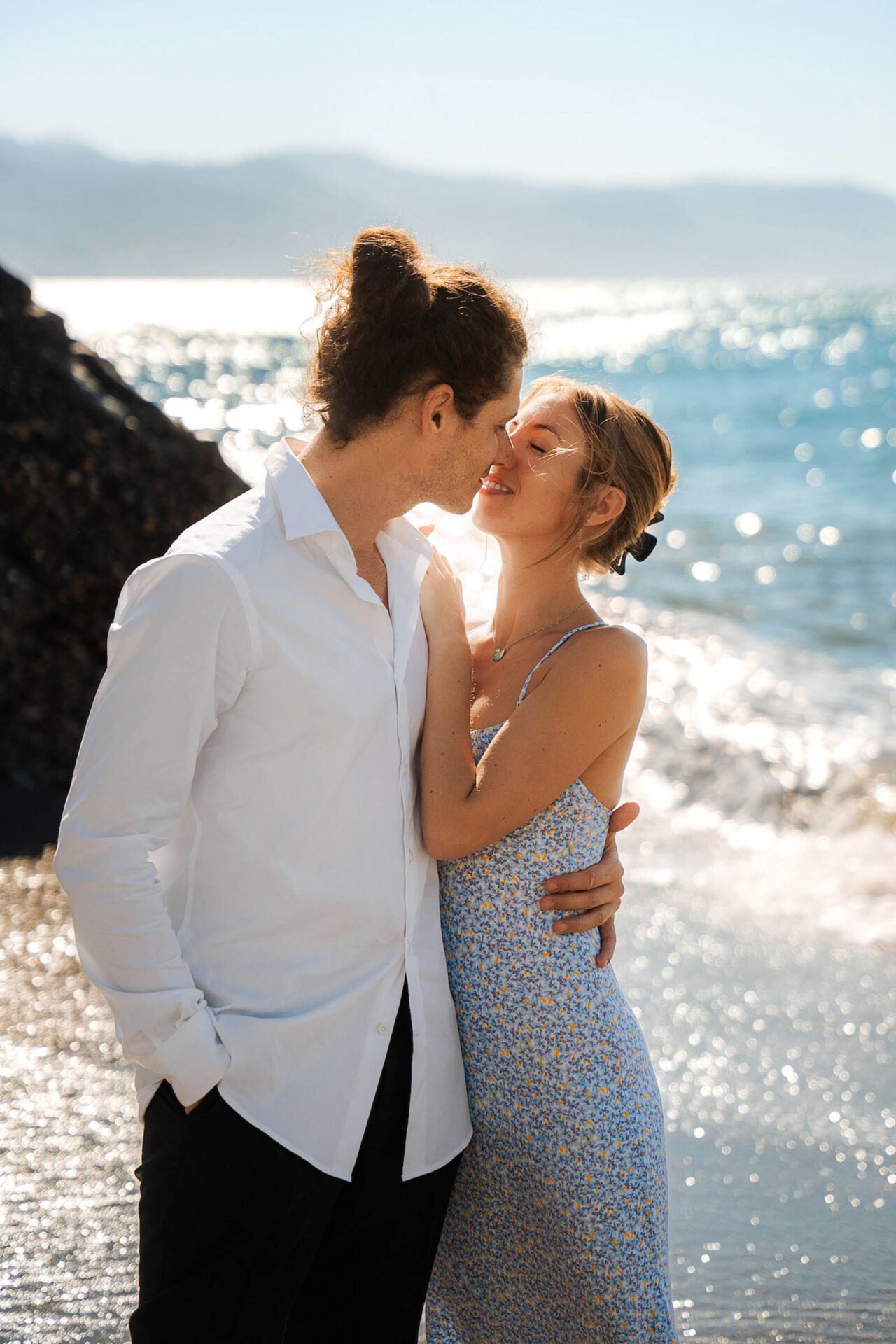 Couple Photoshoot on the Beach Marbella