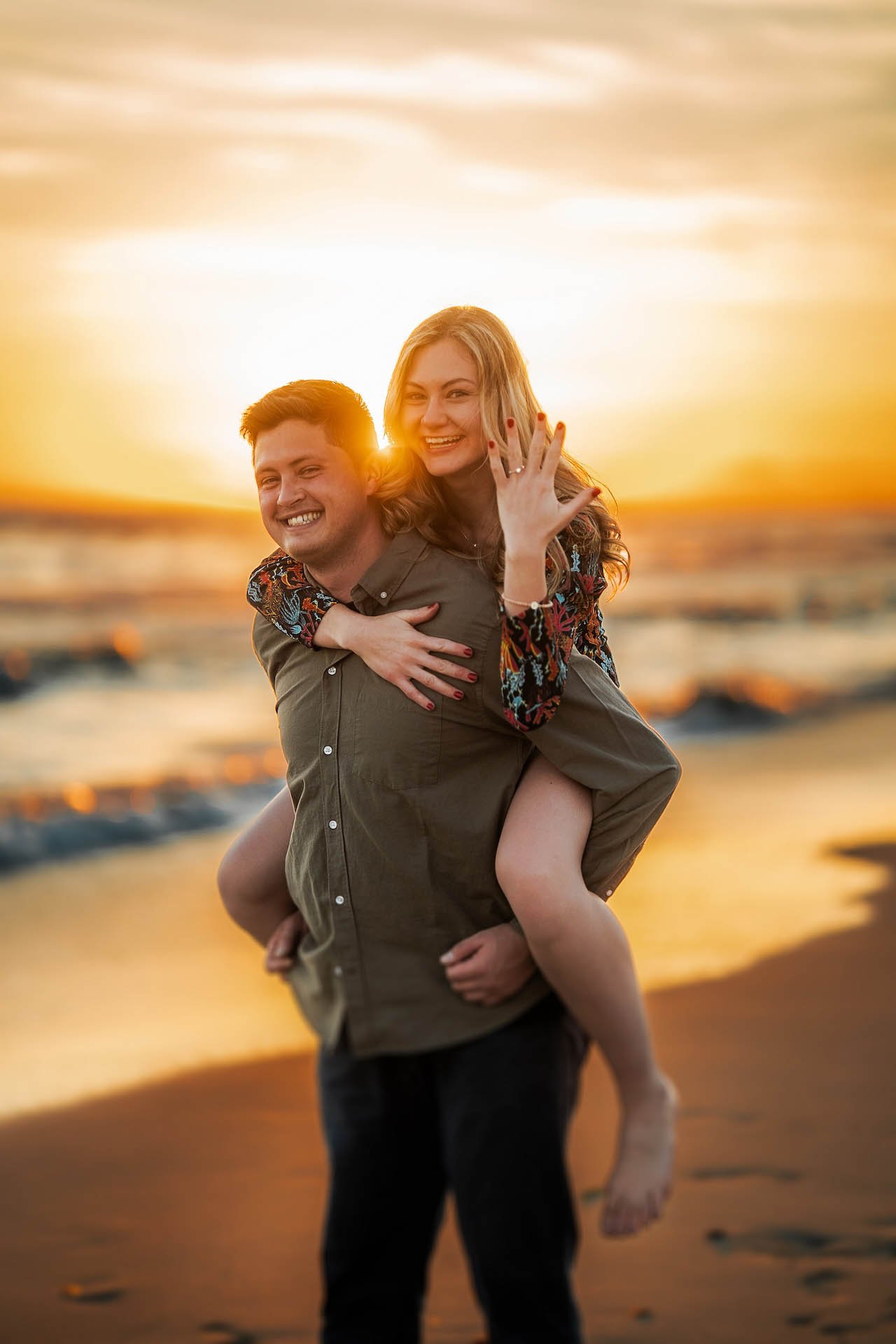 Couple Photoshoot on the Beach Marbella