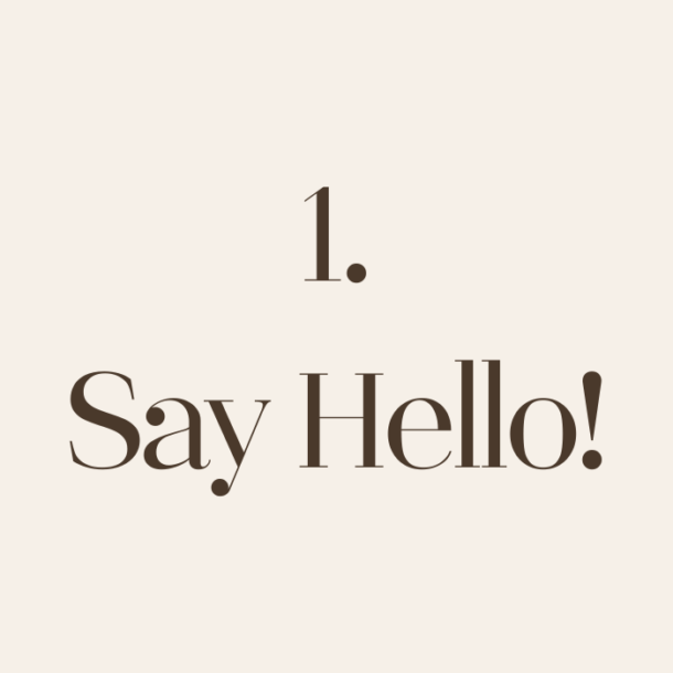 Say Hello